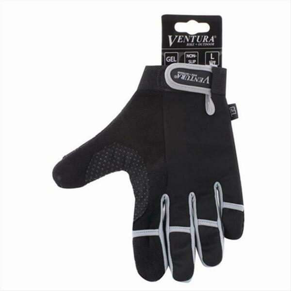 Ventura Gray Full Finger Touch Gloves in Size Medium 719950-G